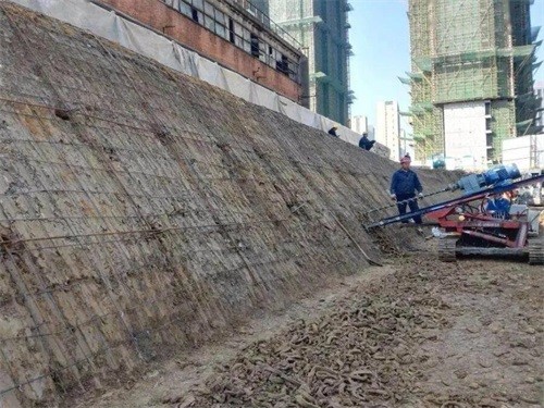 兰溪建筑边坡支护